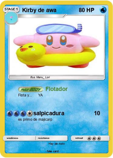 Pokemon Kirby de awa