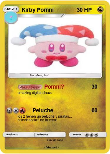 Pokemon Kirby Pomni