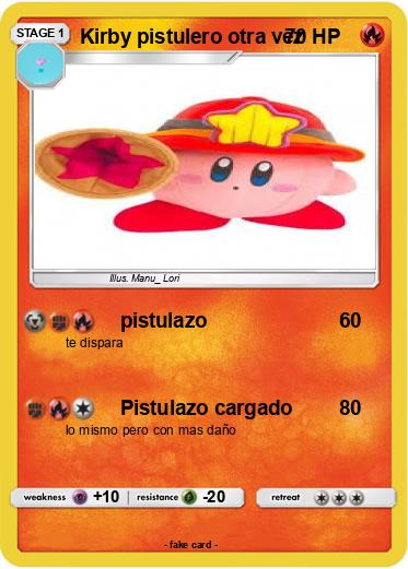 Pokemon Kirby pistulero otra vez