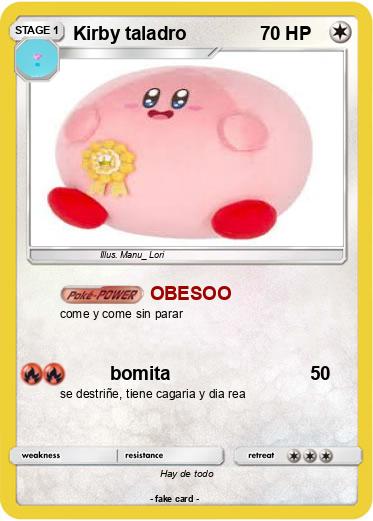 Pokemon Kirby taladro