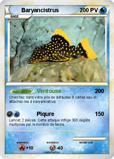 Pokemon Baryancistrus