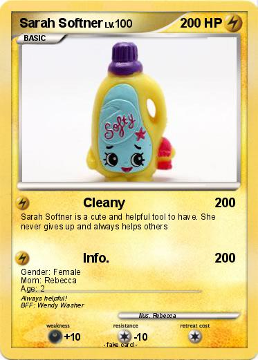 Pokemon Sarah Softner