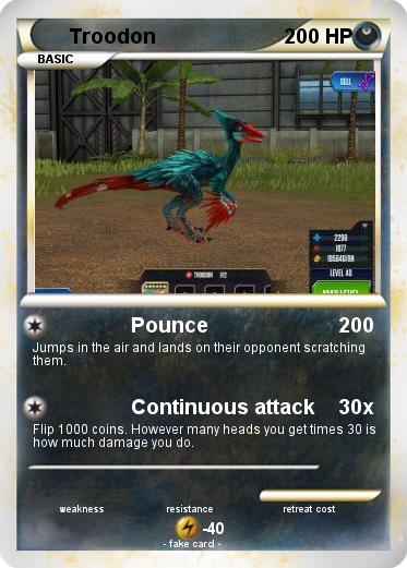 Pokemon Troodon