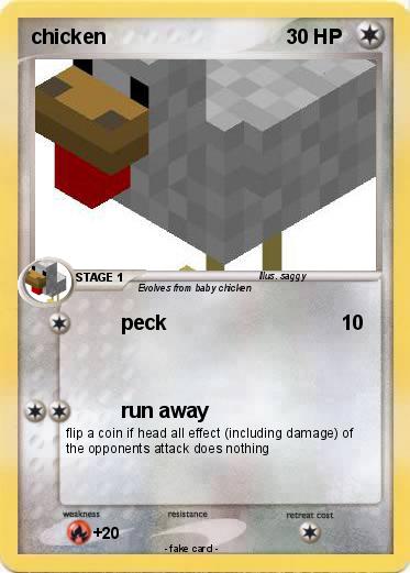 Pokemon chicken