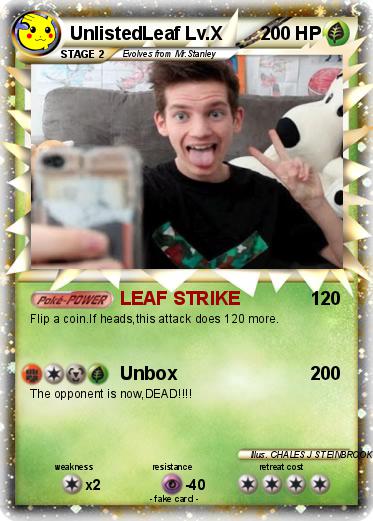 Pokemon UnlistedLeaf Lv.X