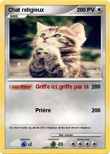 Pokemon Chat religieux