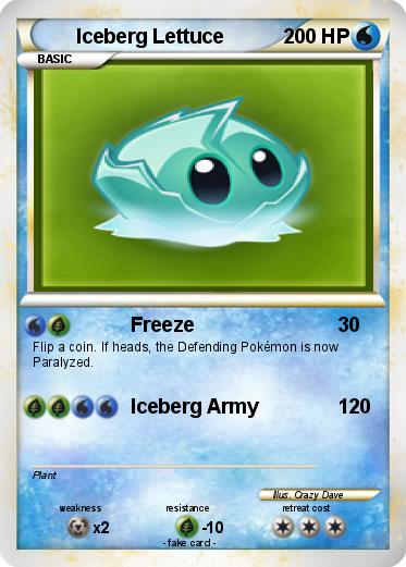 Pokemon Iceberg Lettuce