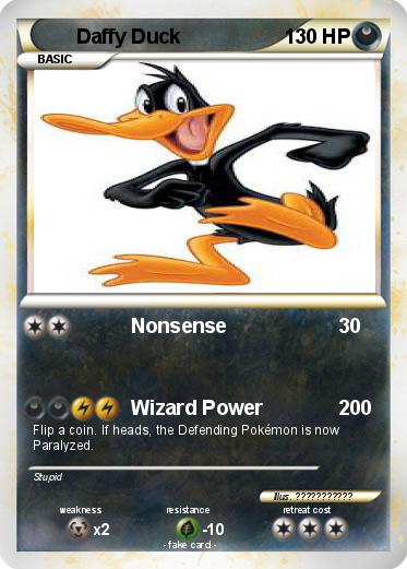 Pokemon Daffy Duck