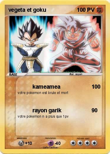 Pokemon vegeta et goku