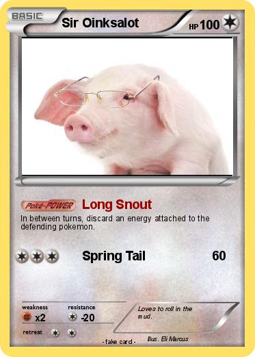 Pokemon Sir Oinksalot