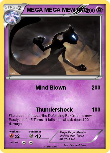 Pokemon MEGA MEGA MEWTWO