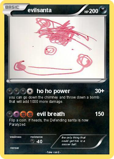 Pokemon evilsanta