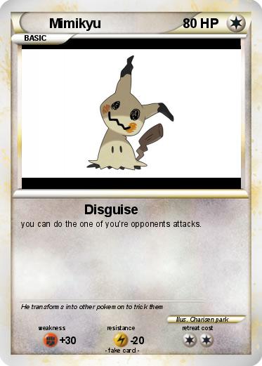 Pokemon Mimikyu