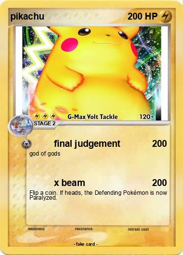 Pokemon pikachu
