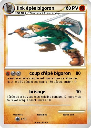 Pokemon link épée bigoron