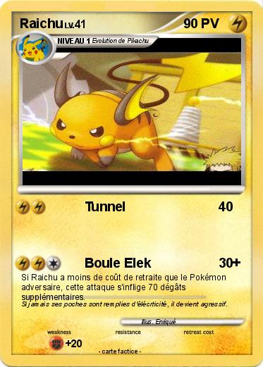 Pokemon Raichu