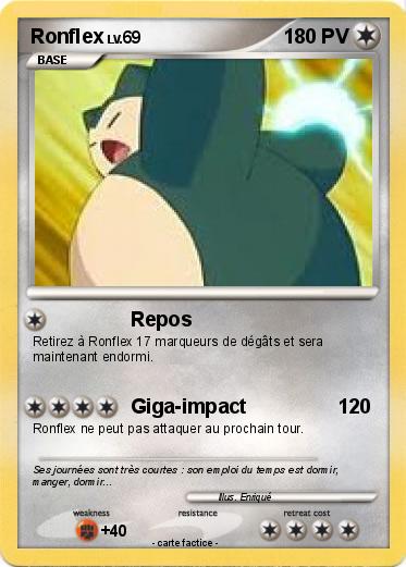 Pokemon Ronflex