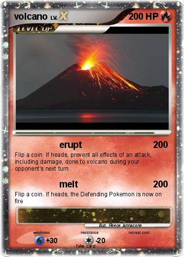 Pokemon volcano