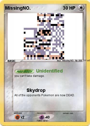 Pokemon MissingNO.