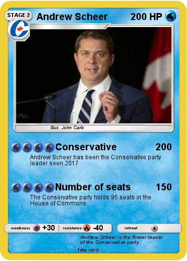 Pokemon Andrew Scheer