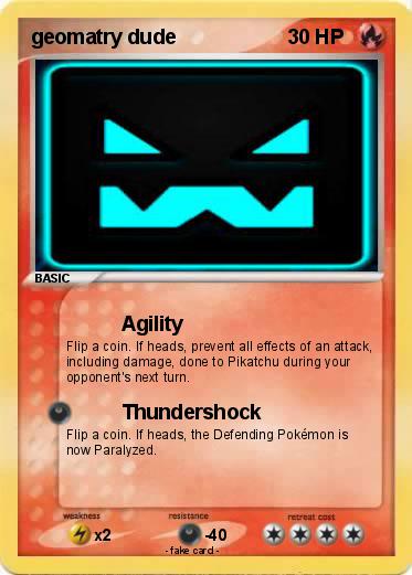 Pokemon geomatry dude