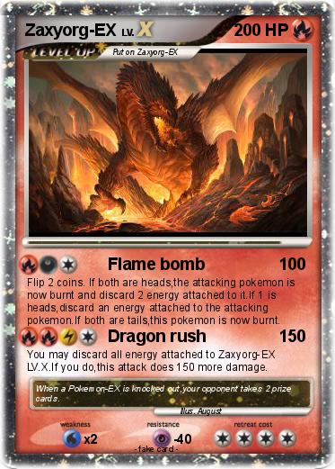 Pokemon Zaxyorg-EX