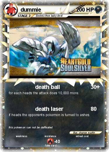Pokemon dummie