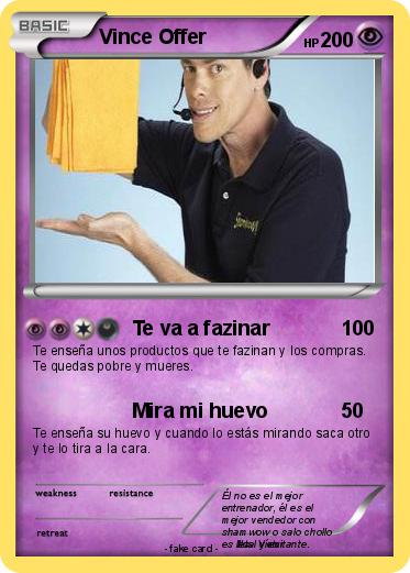 Pokemon Vince Offer