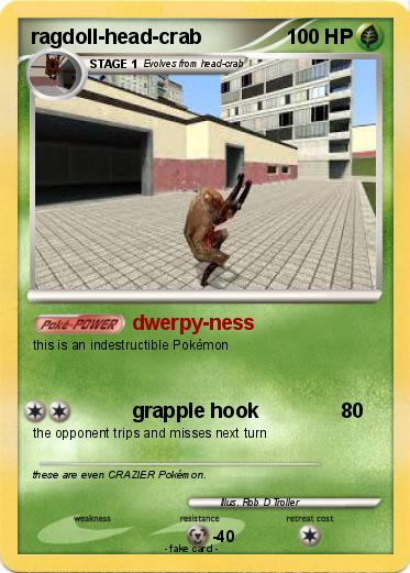 Pokemon ragdoll-head-crab