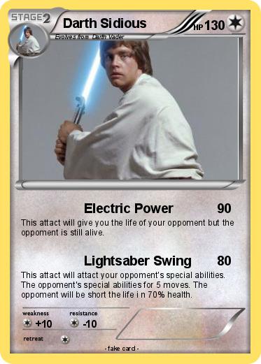 Pokemon Darth Sidious