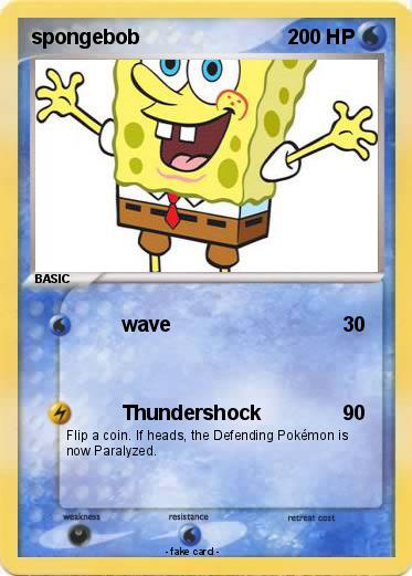 Pokemon spongebob