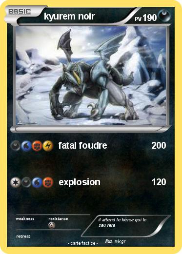 Pokemon kyurem noir