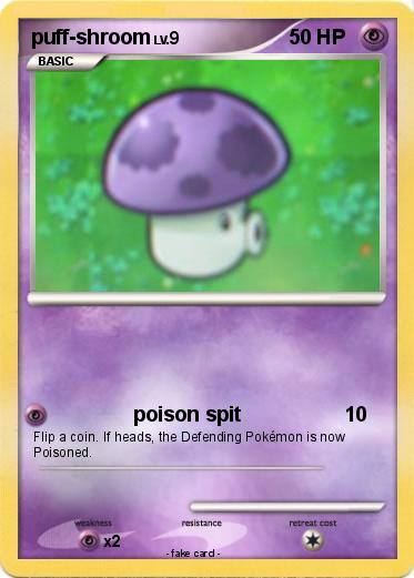 Pokemon puff-shroom
