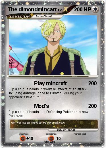 Pokemon The dimondmincart