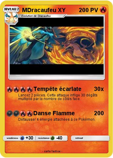 Pokemon MDracaufeu XY