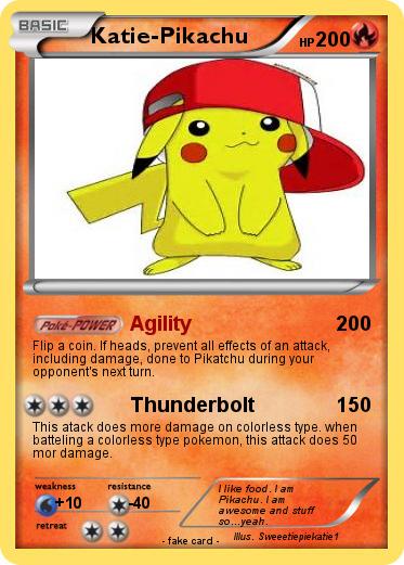Pokemon Katie-Pikachu
