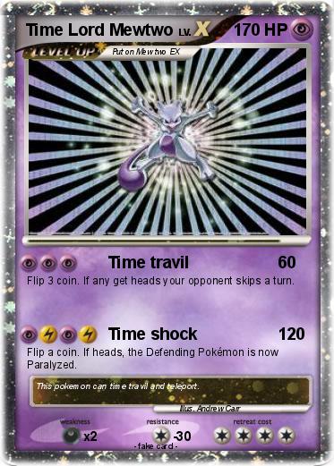 Pokemon Time Lord Mewtwo