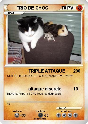 Pokemon TRIO DE CHOC