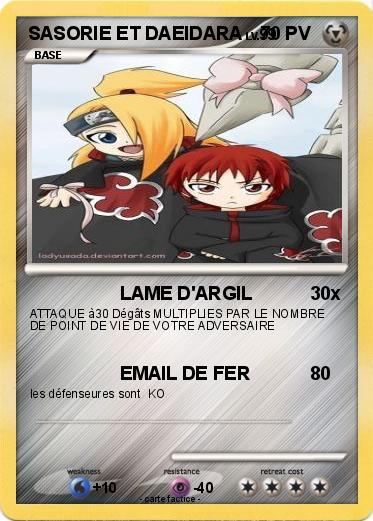 Pokemon SASORIE ET DAEIDARA