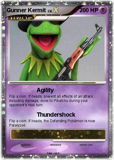 Pokemon Gunner Kermit