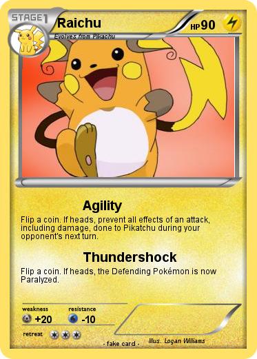 Pokemon Raichu
