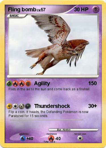 Pokemon Fling bomb