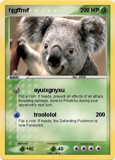 Pokemon hjgffnvf