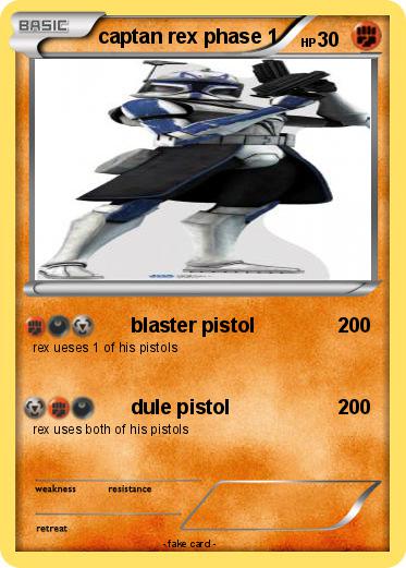 Pokemon captan rex phase 1