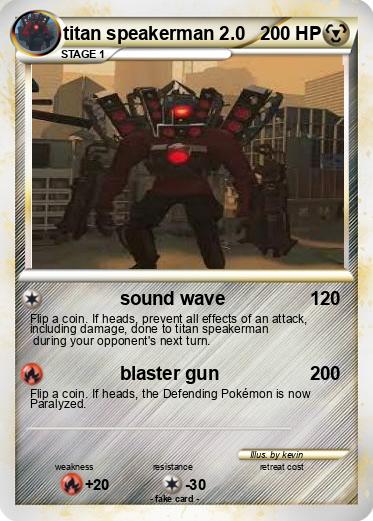 Pokemon titan speakerman 2.0