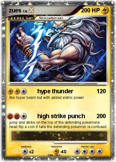 Pokemon zues