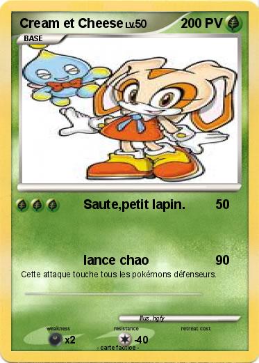 Pokemon Cream et Cheese