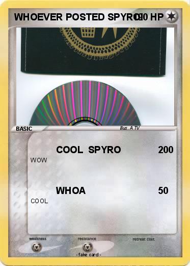 Pokemon WHOEVER POSTED SPYRO!