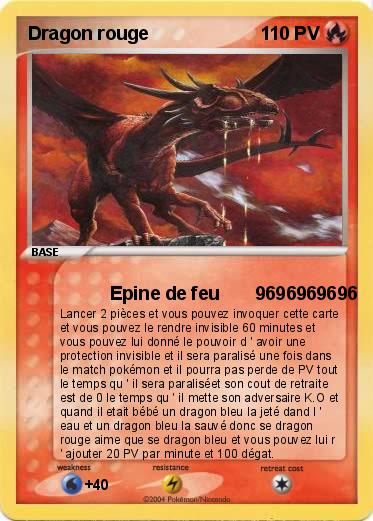 Pokemon Dragon rouge