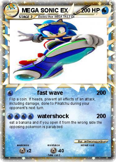 Pokemon MEGA SONIC EX
